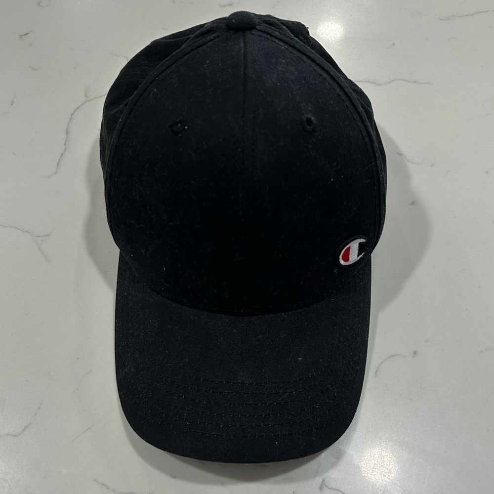 2/$15 🐧 Black Champion Baseball Hat